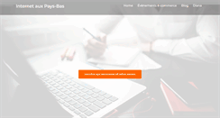 Desktop Screenshot of internetauxpaysbas.com